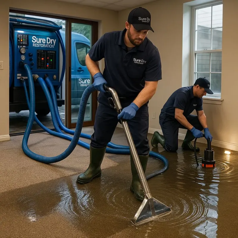Water Extraction and Removal process in North Branch, MN